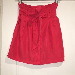 Super cute tie front skirt
